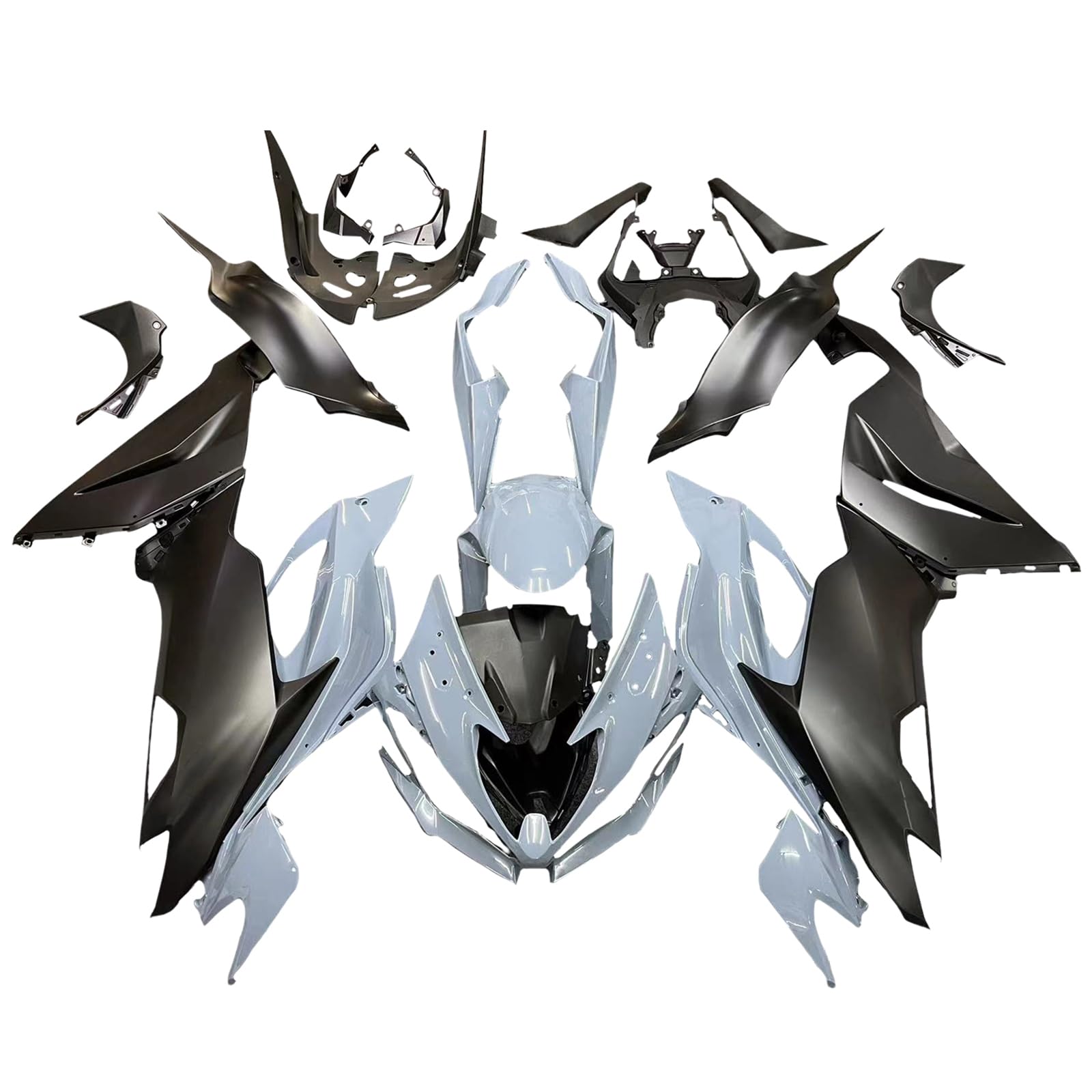 Amazon | Bruce & Shark(ブルース・サメ) ZX6R カウル 適用ZX6R 2019